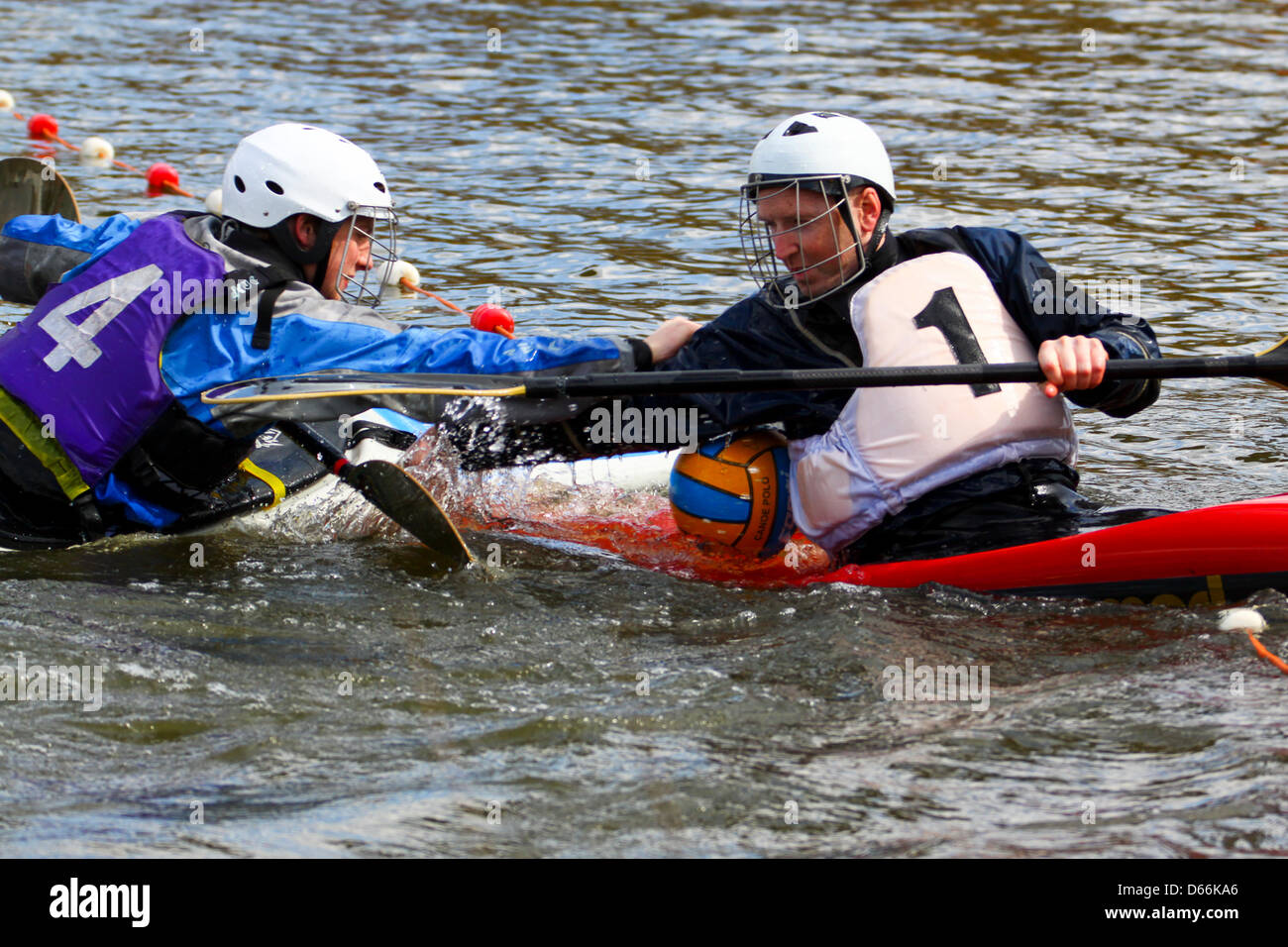 Kayak water polo match hires stock photography and images Alamy