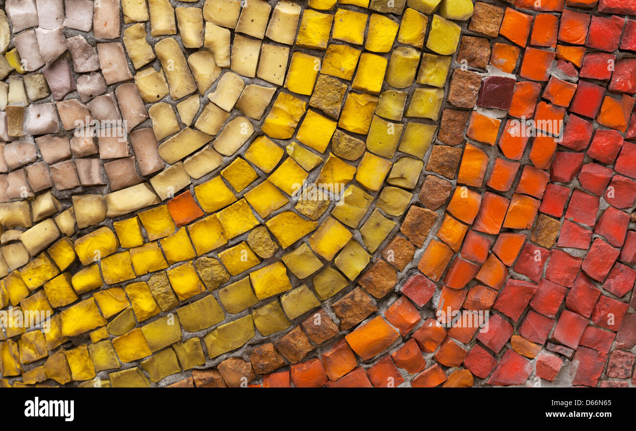 Stone tiles color mosaic Stock Photo Alamy
