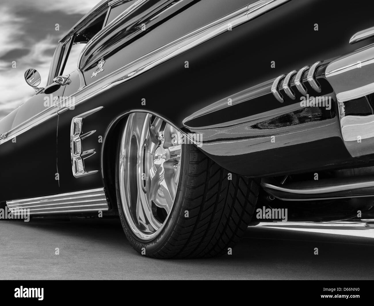 1958 Impala Chevrolet Stock Photo