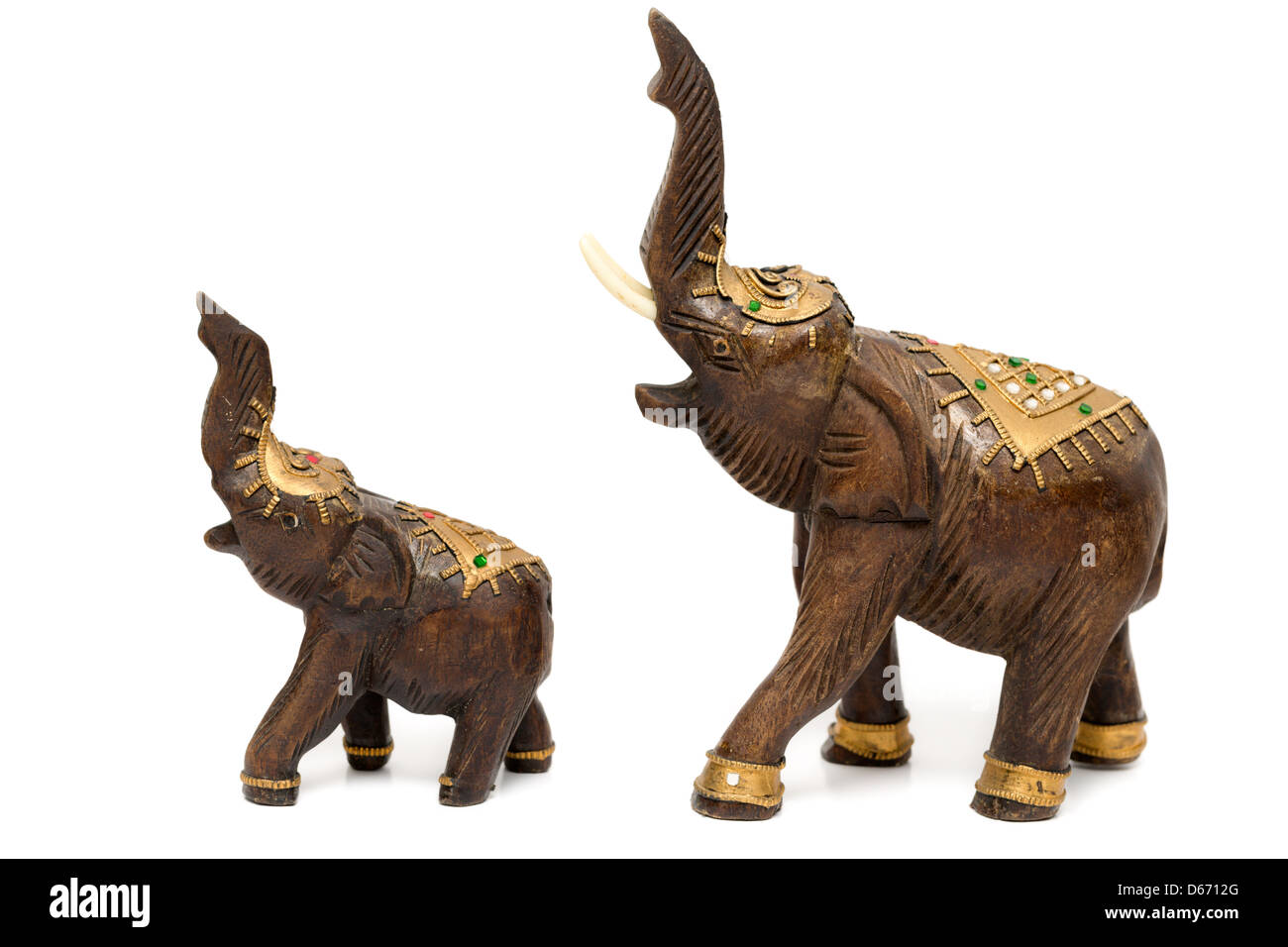 African wooden art statues hi-res stock photography and images - Alamy