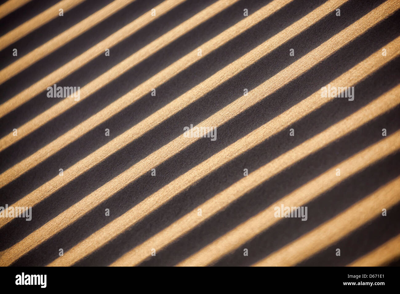 Diagonal sand pattern in the Sahara desert. Stock Photo