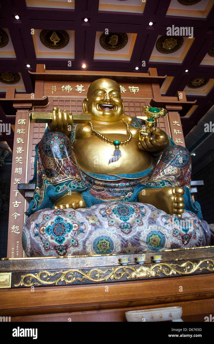 Taiwan giant laughing Budha. Stock Photo