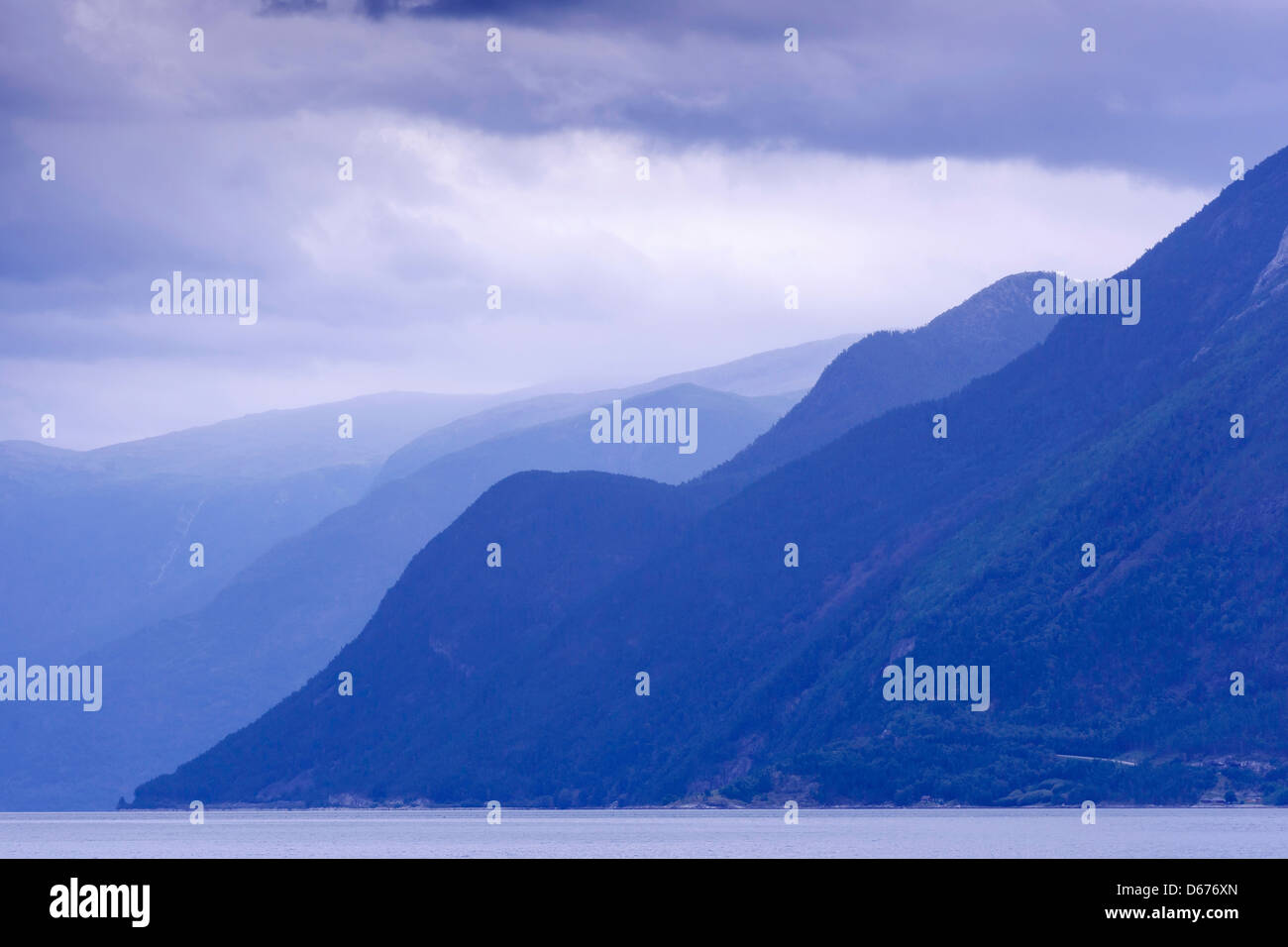 sognefjord, norway Stock Photo