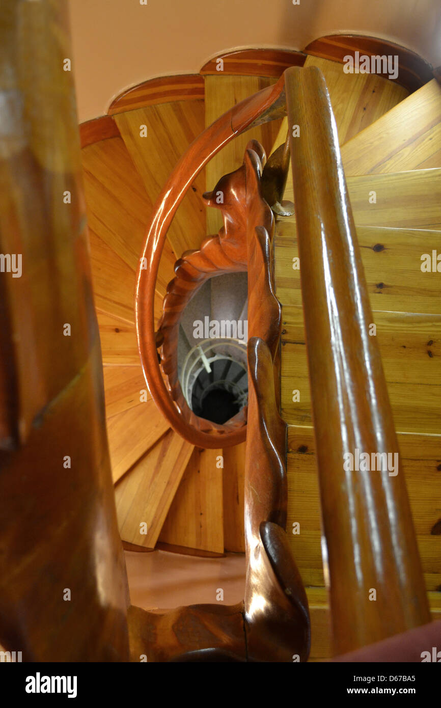 Stairs Antoni Gaudi Stock Photos Stairs Antoni Gaudi Stock