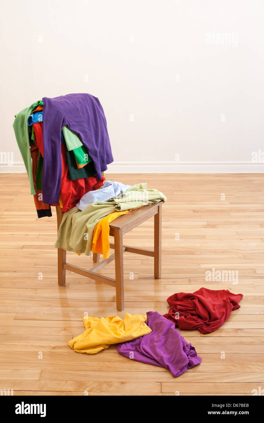 Messy Clearance Section Clothing Store Colorful Stock Photo 1545976607