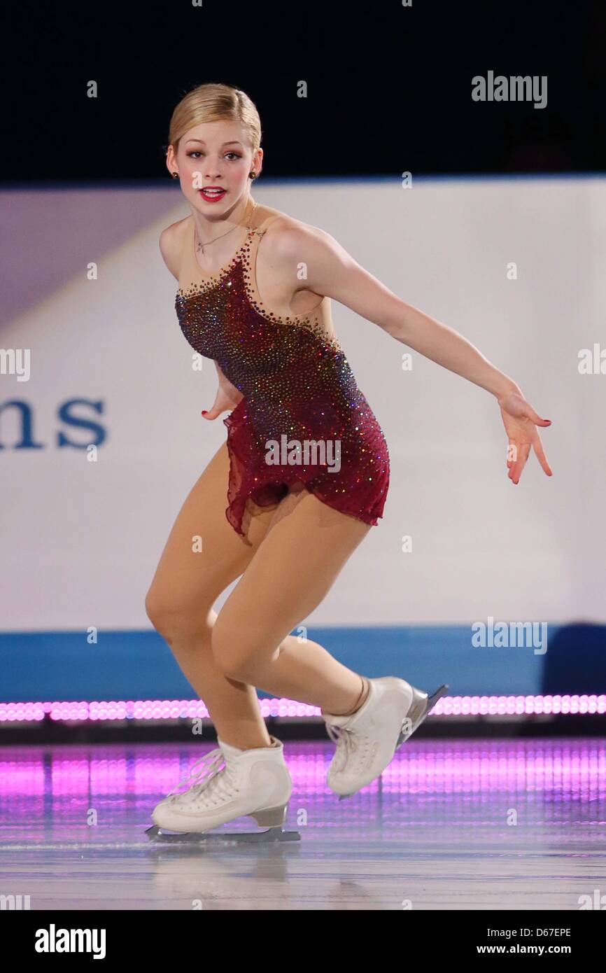 Gracie Gold (USA), APRIL 14, 2013 - Figure Skating : the ISU World team  Trophy Figure Skating Championships, the GALA Exhibition at Yoyogi 1st  Gymnasium, Tokyo, Japan. (Photo by AFLO SPORT Stock Photo - Alamy