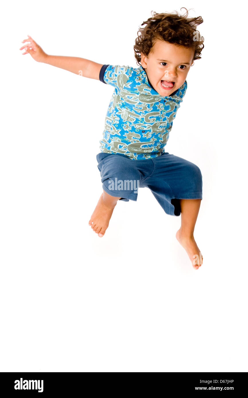 boy,child,jump Stock Photo