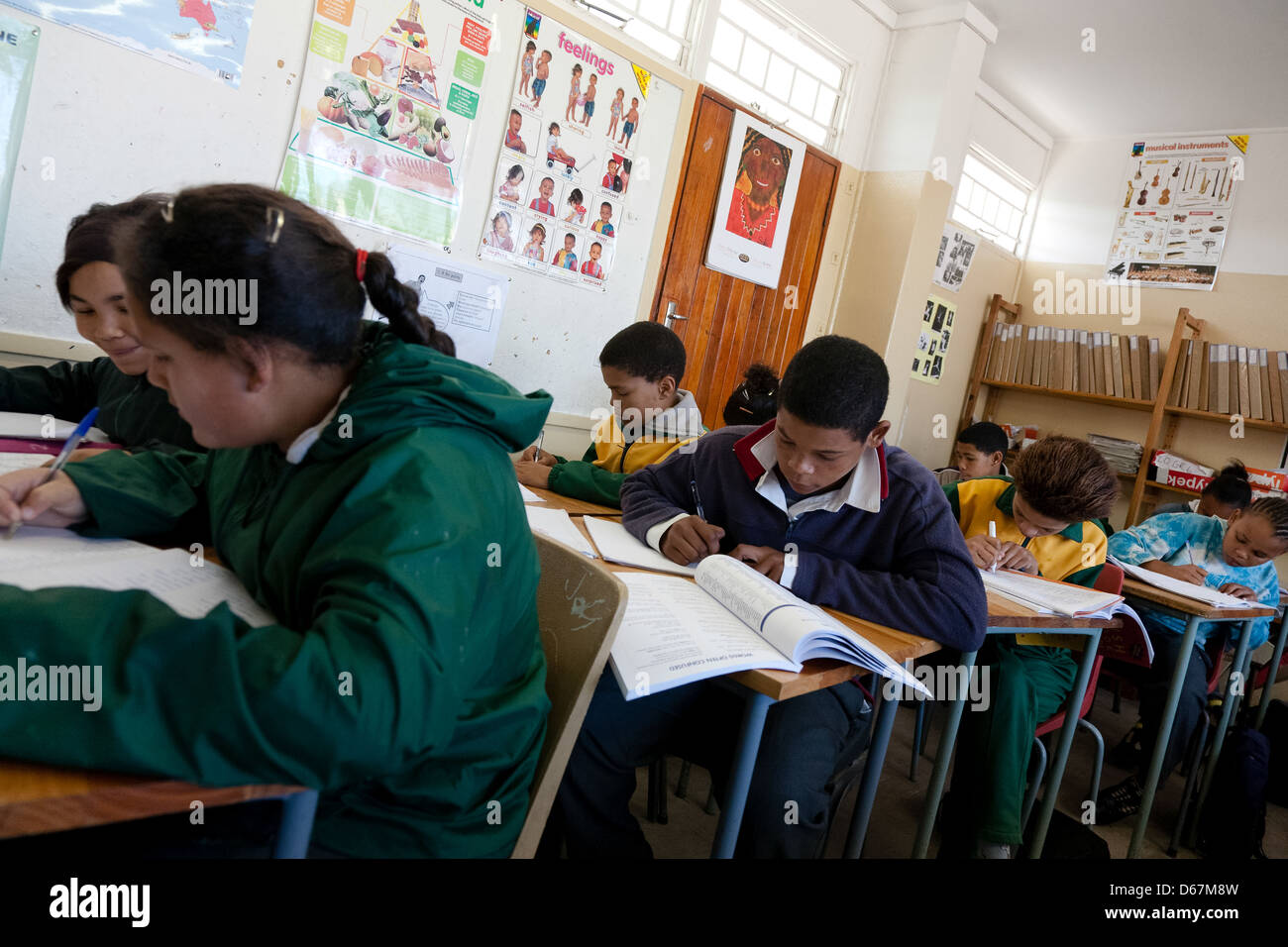 Book uniform poverty classroom hi-res stock photography and images - Alamy