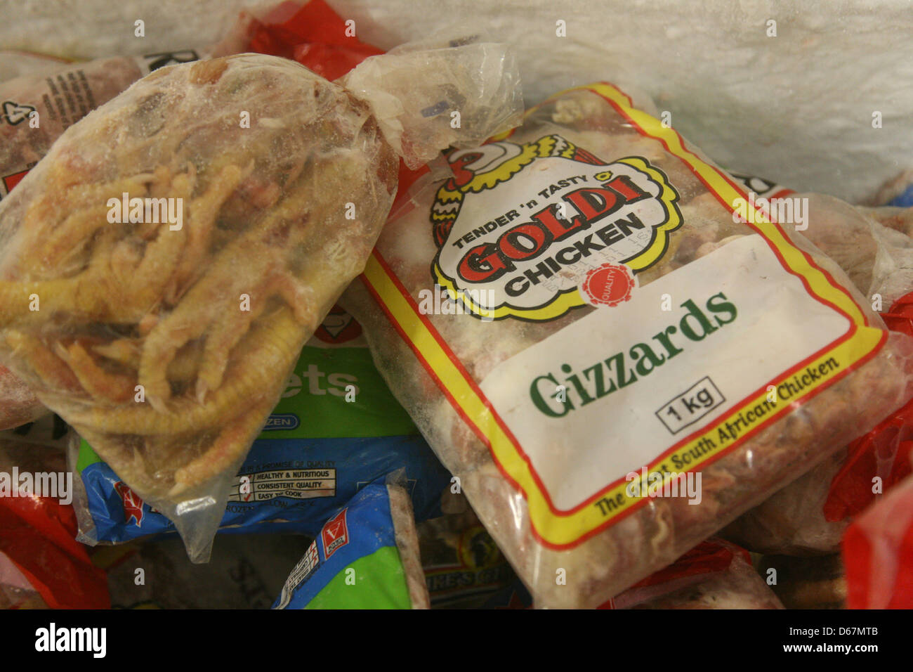 Frozen bags chicken gizzards hires stock photography and images Alamy