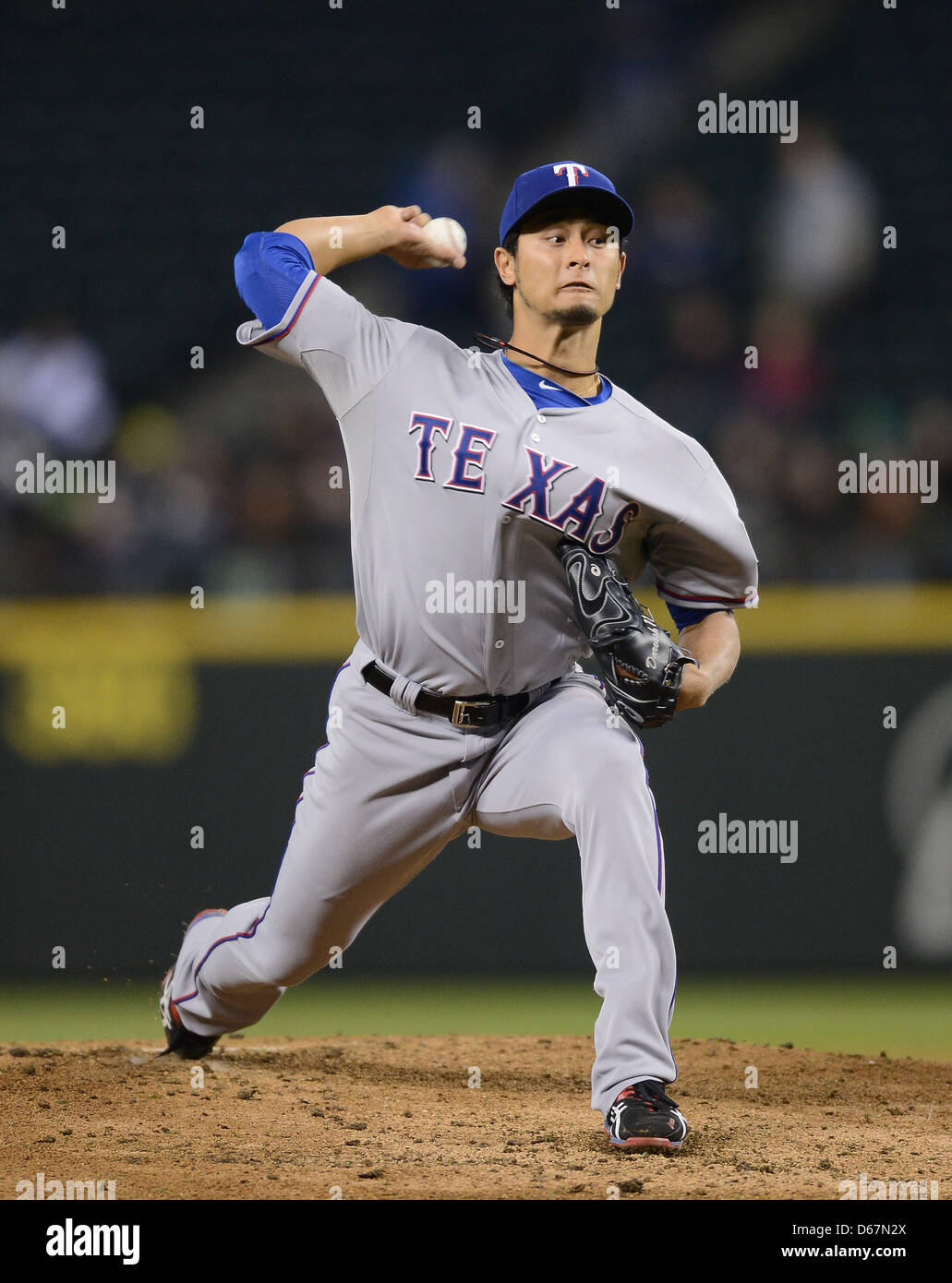 Yu Darvish (Rangers), APRIL 12, 2013 - MLB : Yu Darvish of the Texas ...