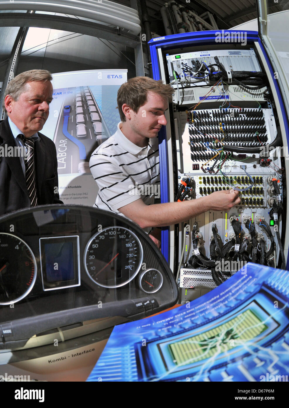 Graduate of the institute for automotive electronics at West Saxon ...