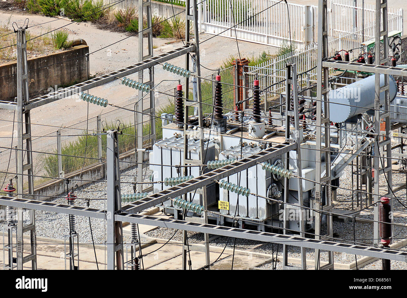 electrical components of the power plant has Stock Photo - Alamy