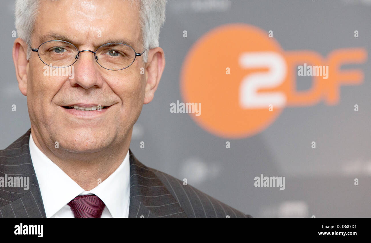 Director General of ZDF Thomas Bellut poses during the meeting of the ...