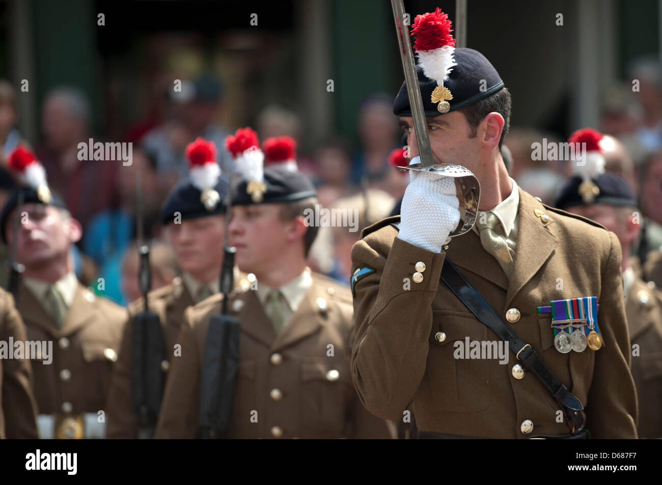 Royal regiment of fusiliers hi-res stock photography and images - Alamy