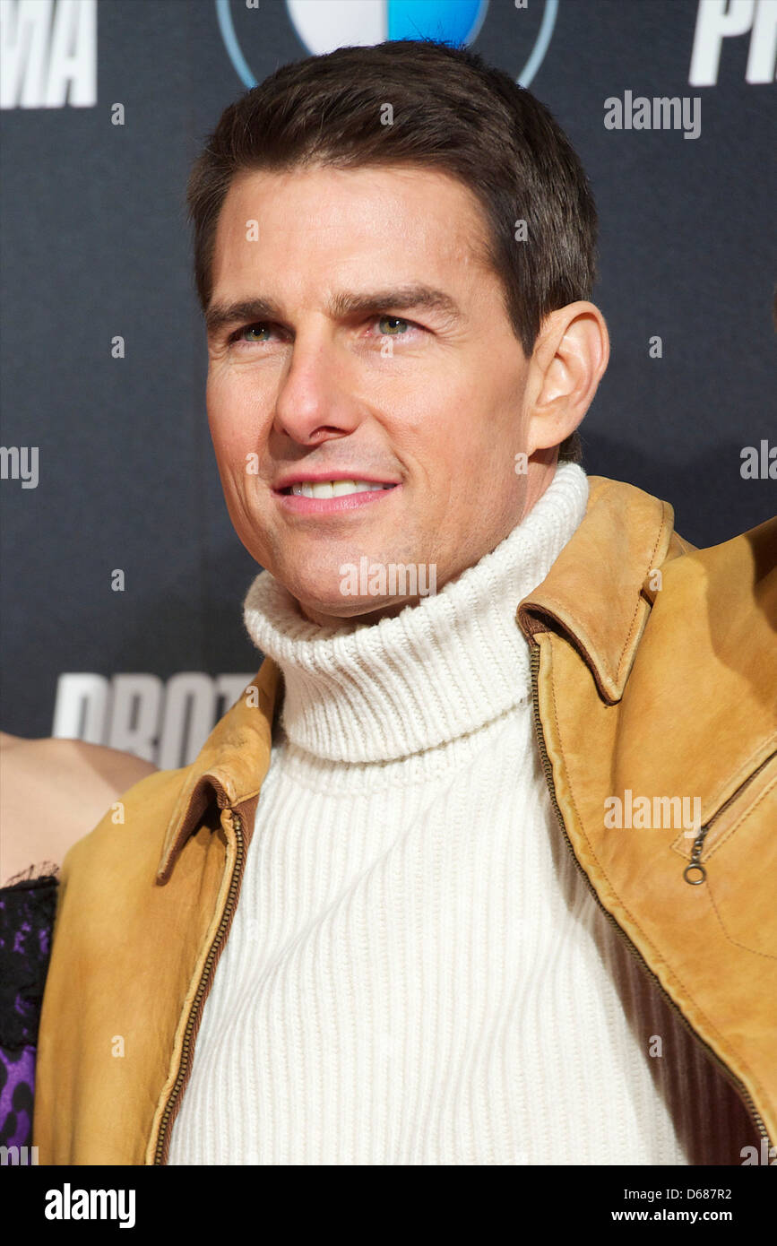 Tom Cruise Spanish premiere of 'Mission: ImpossibleGhost Protocol' at ...