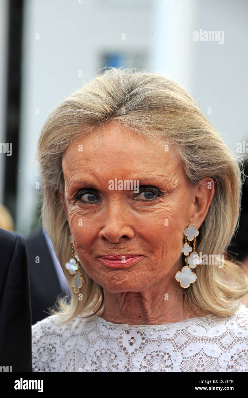 Wife of British actor Sir Connery,Kristina Tholstrup, poses for the