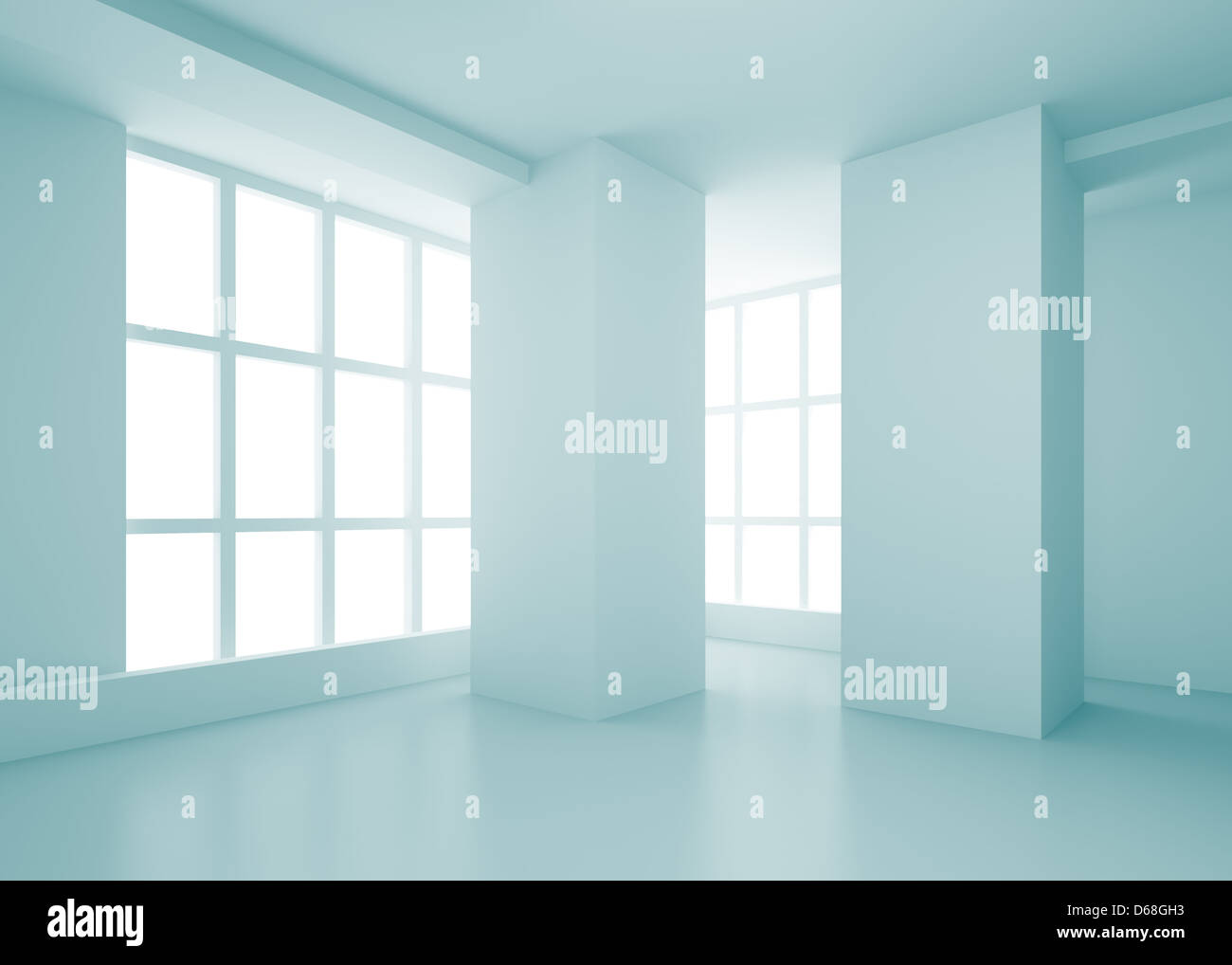 Empty Room Interior Design Stock Photo - Alamy
