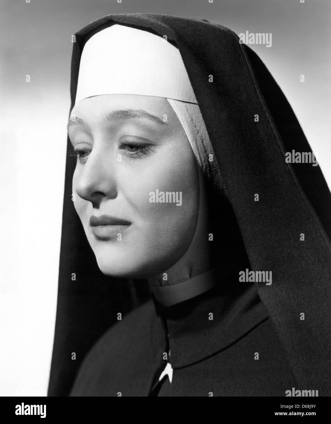 COME TO THE STABLE 1949  20th Century Fox film with Celeste Holm Stock Photo