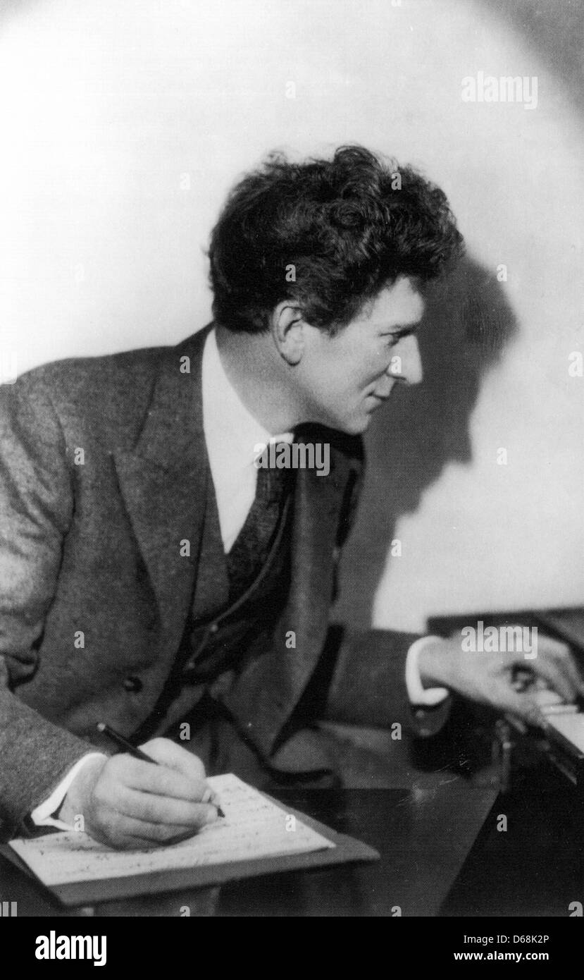 PERCY GRAINGER (1882-1961) Australian composer Stock Photo