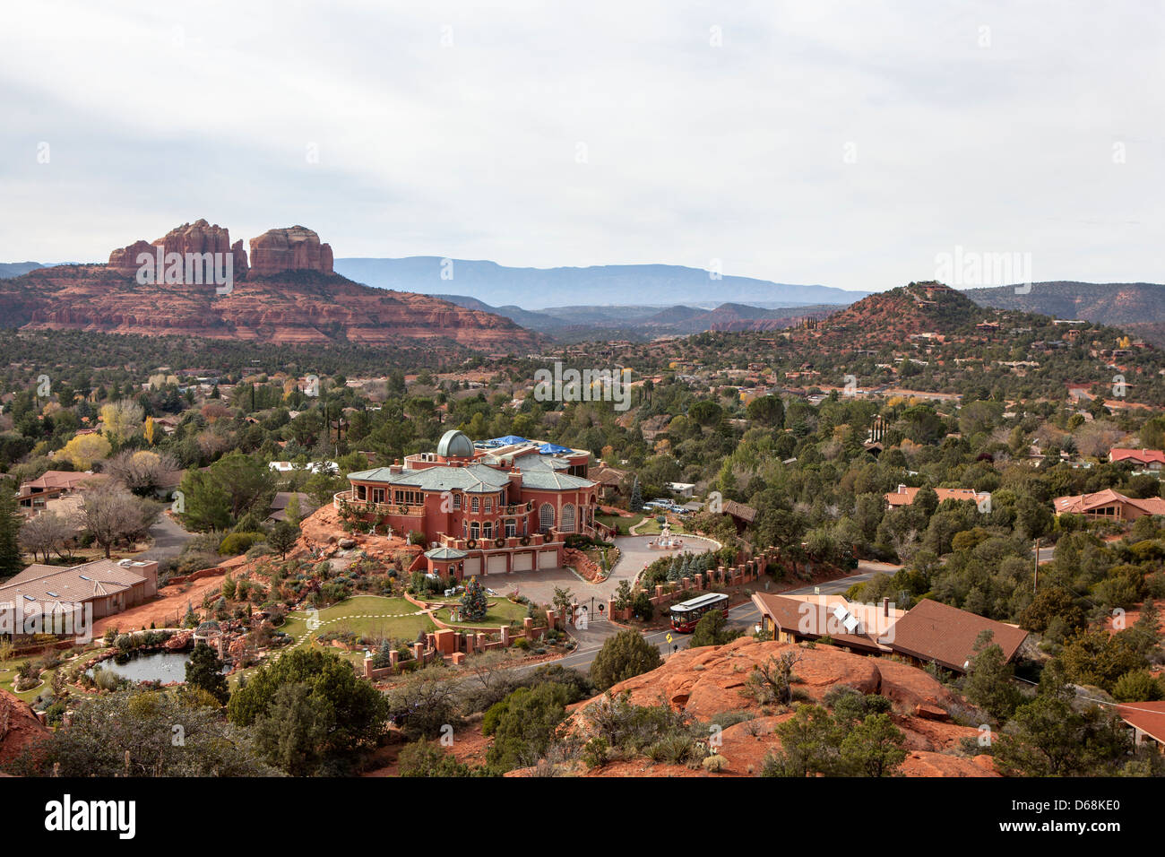 Old farm house at cathedral rock sedona arizona Stock Photo - Alamy