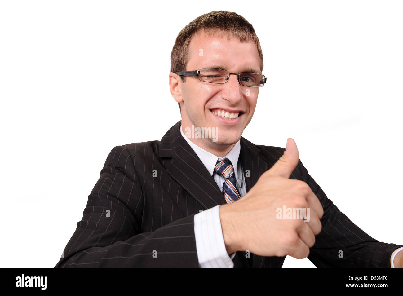 Job Well Done - Thumbs Up Stock Photo