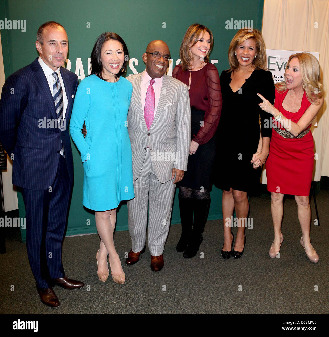 Matt Lauer Ann Curry Al Roker Savannah Guthrie Hoda Kotb and Kathie Lee