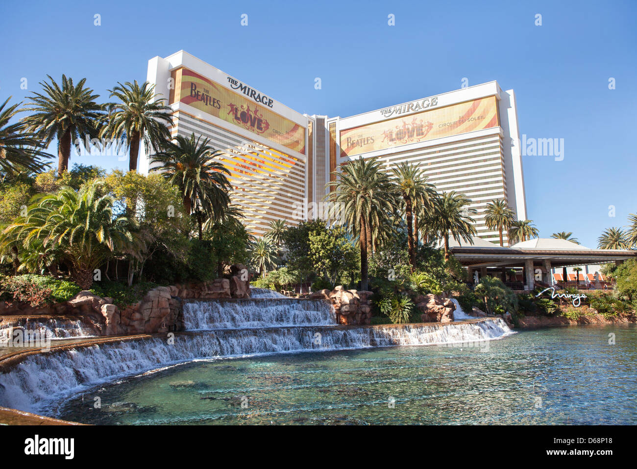 The Mirage, Las Vegas, Nevada, USA Stock Photo Alamy