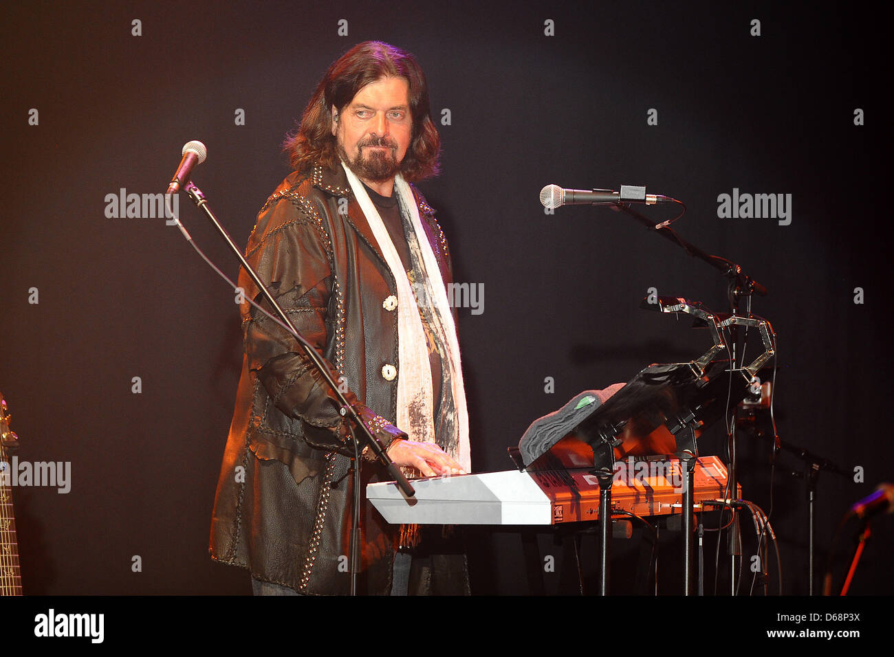 British musician Alan Parsons performs on stage during The Alan Parsons Live Project tour 2012 at Circus Krone in Munich, Germany, 19 July 2012. Photo: Revierfoto Stock Photo