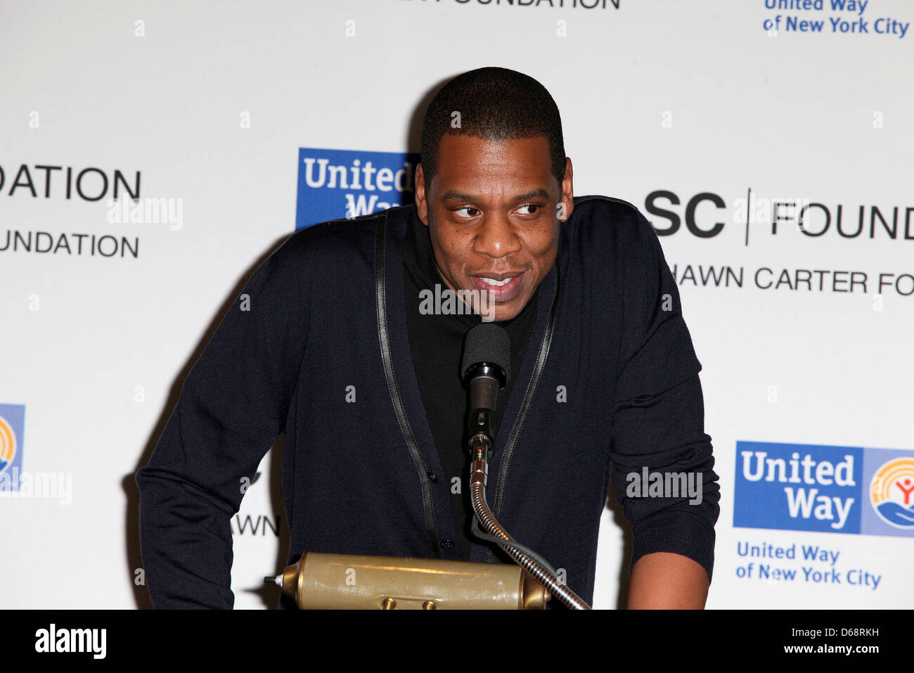 Shawn Carter aka JayZ United Way Of New York & Shawn Carter