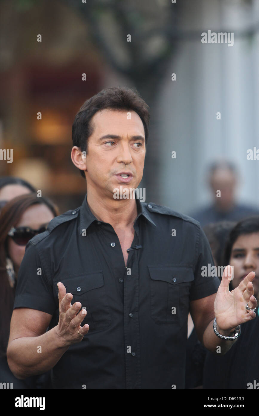 Bruno Tonioli at The Grove filming an appearance the entertainment news