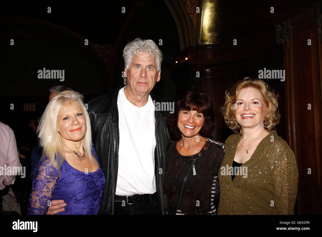 Ilene Kristen, Barry Bostwick, Adrienne Barbeau and Carole Demas Meet and greet with the Original Broadway Cast of 'Grease' Stock Photo