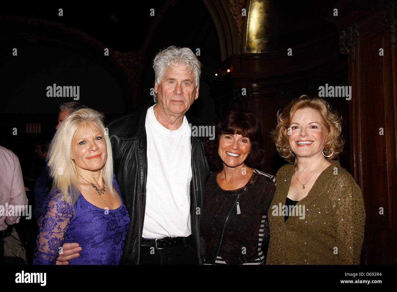 Ilene Kristen, Barry Bostwick, Adrienne Barbeau and Carole Demas Meet and greet with the Original Broadway Cast of 'Grease' Stock Photo