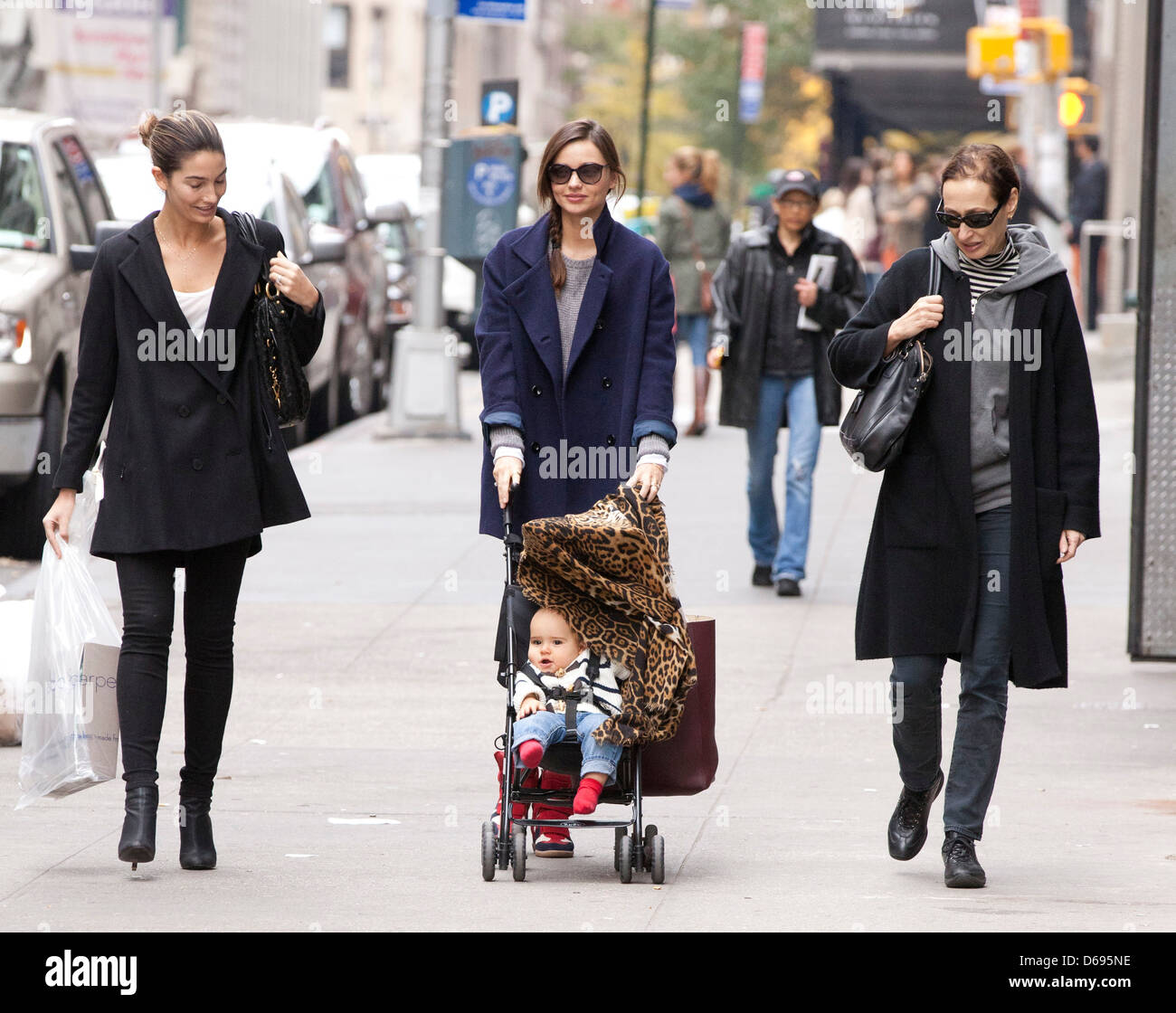 Lily Aldridge Miranda Kerr Flynn Bloom Miranda Kerr Is Seen Out And About With Her Son Flynn In Manhattan New York City Usa Stock Photo Alamy