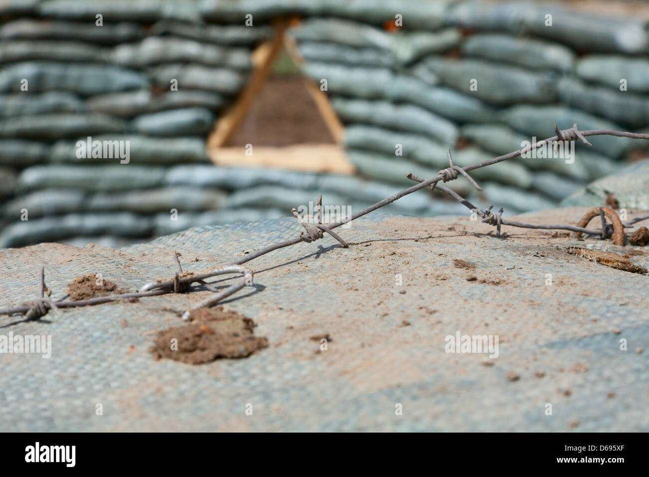 Concrete sandbag construction hires stock photography and images Alamy