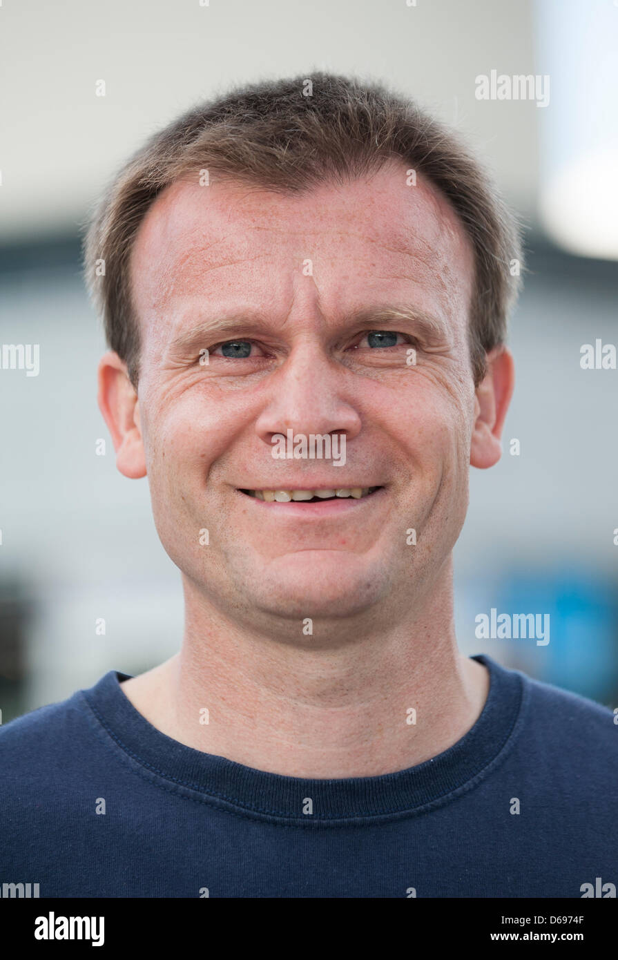 dpa exclusive - Mirko Mielke stands with his skateboard in front of the ...