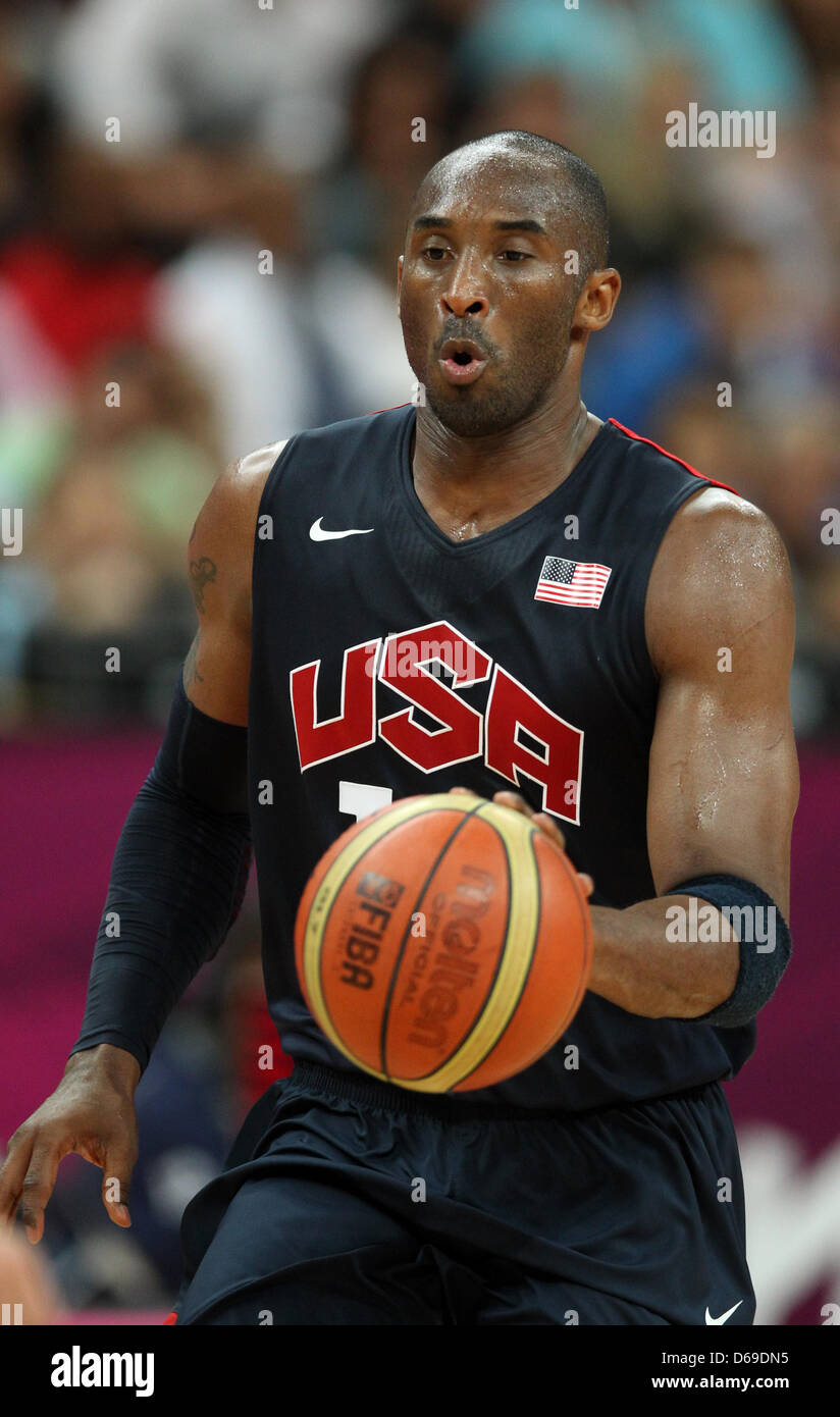 2012 Olympics, USA Vs. Argentina: Kobe Bryant Scores 13 In 109-83
