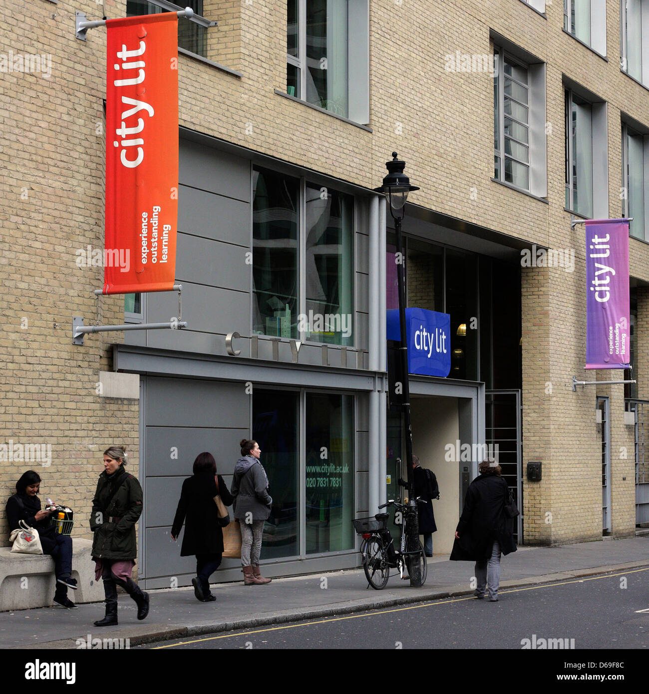 The City Lit,education faculty situated in Keeley St in Covent Garden,  London Stock Photo - Alamy