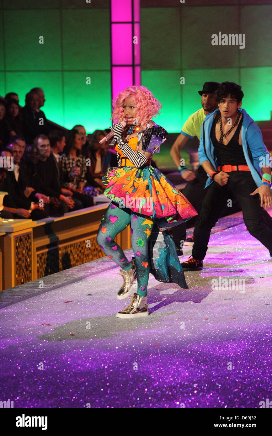 Nicki Minaj Victoria's Secret Fashion Show at the Lexington Avenue