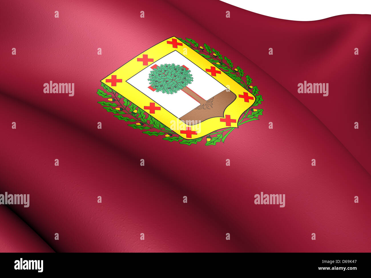 Flag of Biscay Stock Photo - Alamy