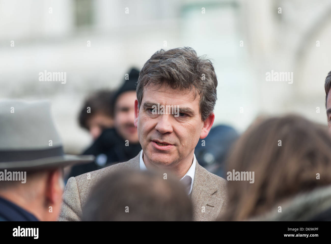 French Minister for Industrial Renewal Arnaud Montebourg supports the made in France Stock Photo