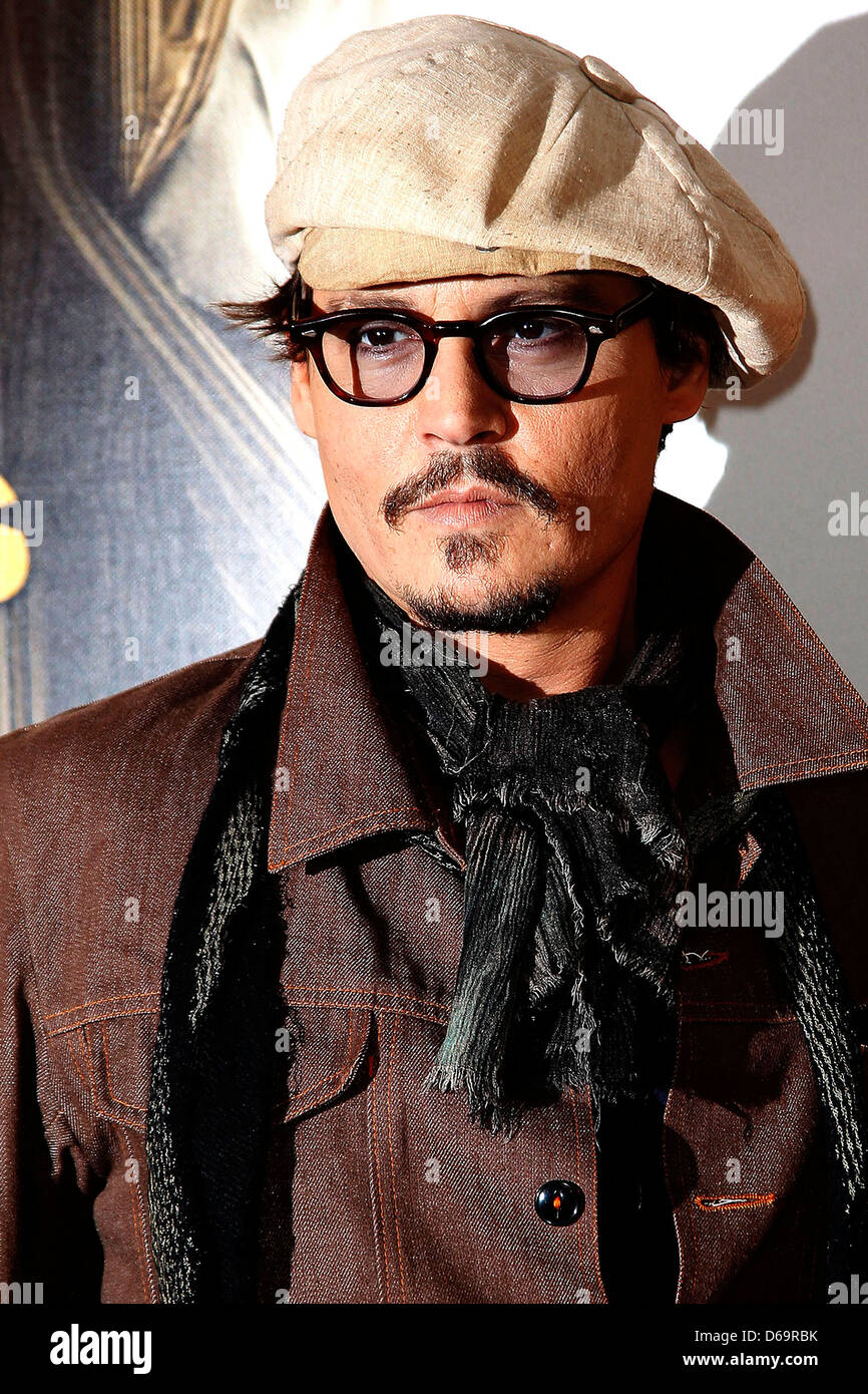Johnny Depp 'The Rum Diary' Photocall held at the Hotel Plaza Athenee