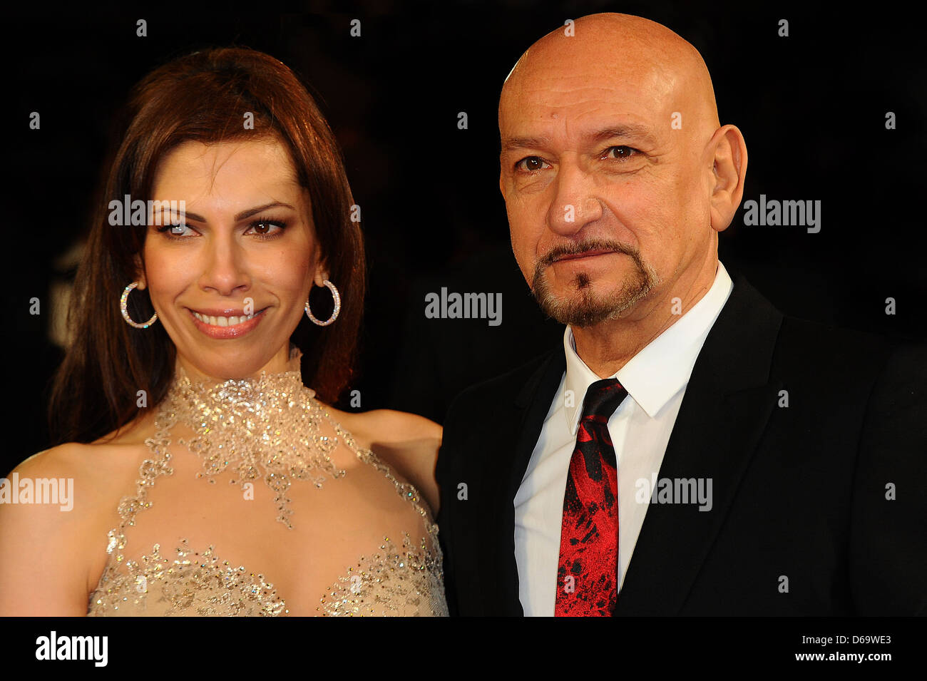 Daniela Lavender and Sir Ben Kingsley Royal Film Performance 2011: Hugo ...