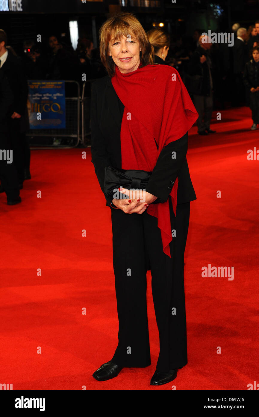 Frances de la Tour Royal Film Performance 2011: Hugo in 3D at Odeon Leicester Square - Arrivals London, England - 28.11.11 Stock Photo