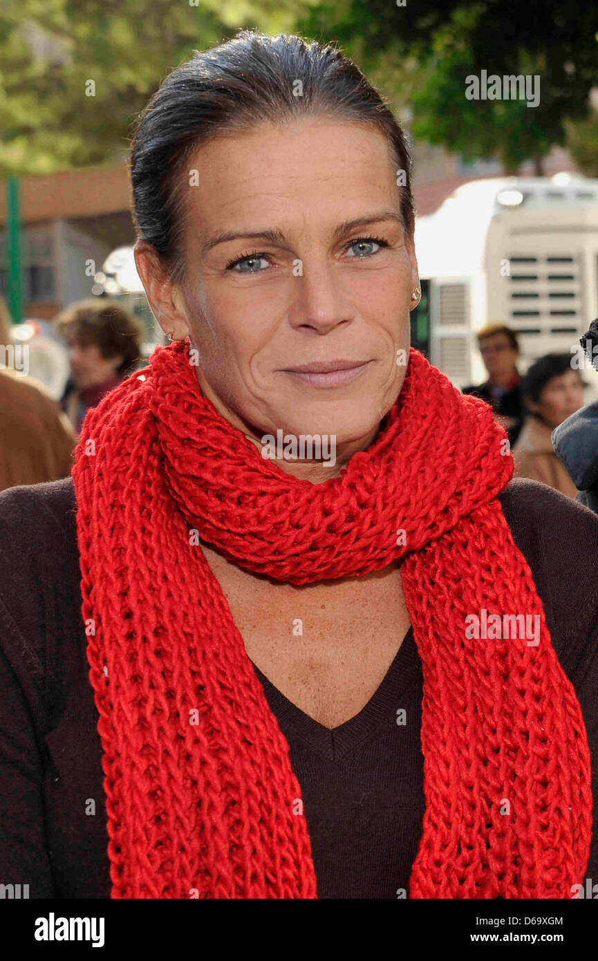 Princess Stephanie of Monaco, who serves as an AIDS Ambassador for the