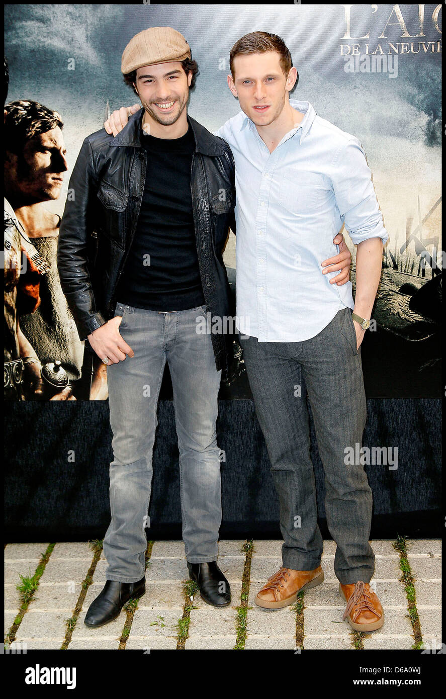 Tahar Rahim And Jamie Bell Photocall For The Film The Eagle Of The Stock Photo Alamy