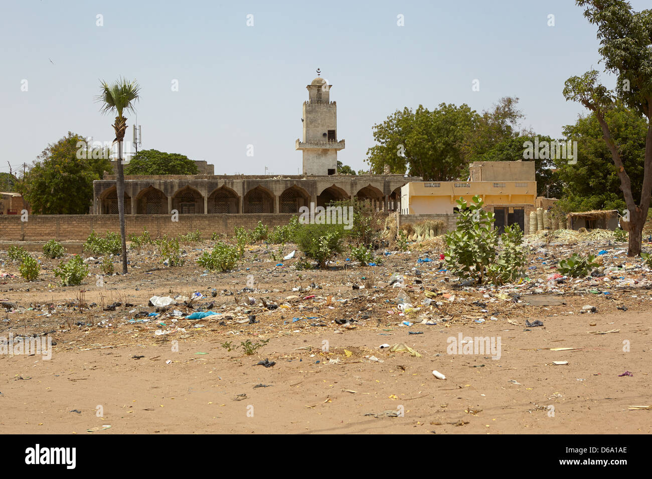 Mosque, Thies, Senegal, Africa Stock Photo