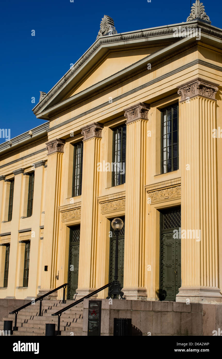 Building of the Norwegian University Stock Photo - Alamy