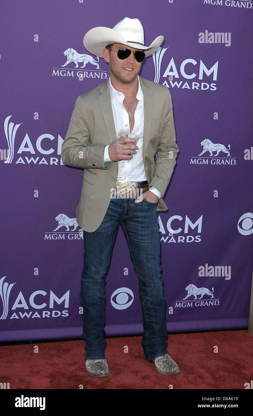 Justin Moore ACM Awards (Academy of Country Music Awards) at the MGM