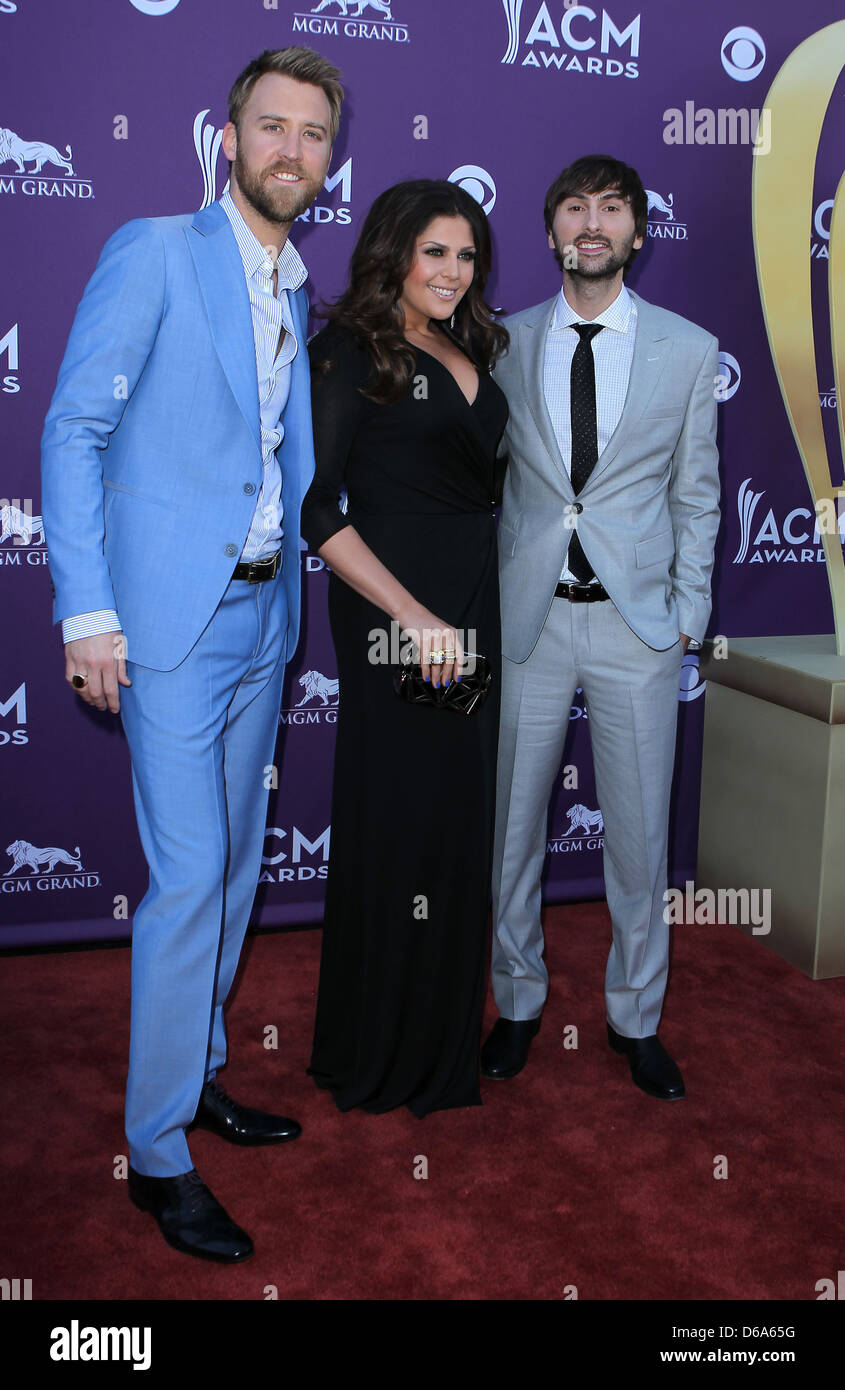 Lady Antebellum ACM Awards (Academy of Country Music Awards) at the MGM(01)