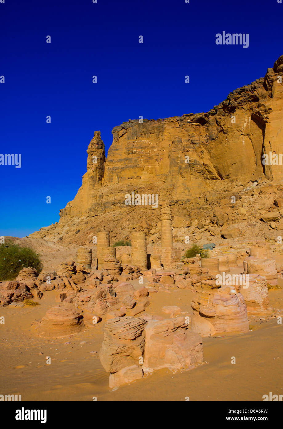 Temple Of Amun In The Holy Mountain Of Jebel Barkal, Karima, Sudan